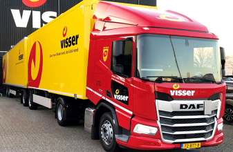 Stoere DAF FT XD 410 voor Visser BV in Duiven